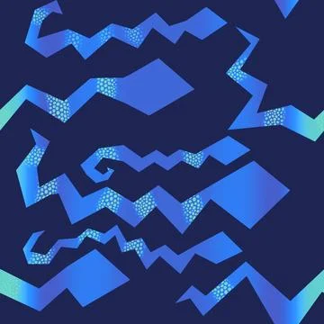 Summer animals seamless snake pattern for wrapping paper and new 2025 year Stockillustratie