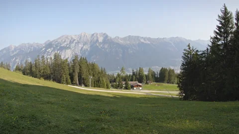 Summer in the Austrian Alps Stock Footage 142016597