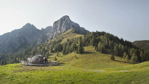 Summer in the Austrian Alps Stock Footage 142018982