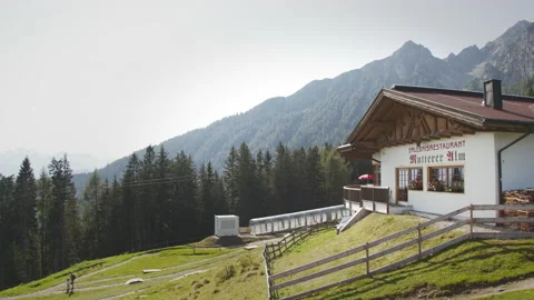 Summer in the Austrian Alps Stock Footage 142019896