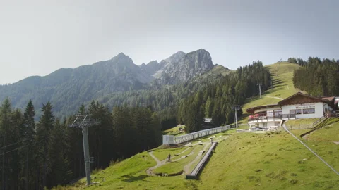 Summer in the Austrian Alps Stock Footage 142019942