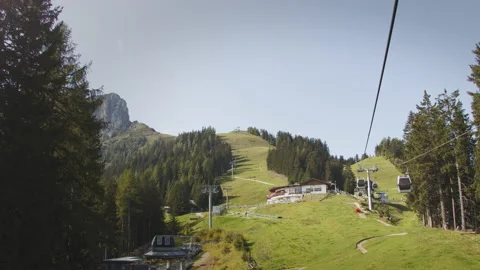 Summer in the Austrian Alps Stock Footage 142020255