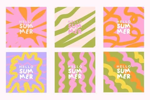 Summer Background design Stock Illustration