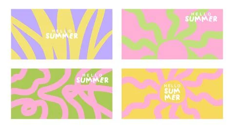 Summer Background design Stock Illustration