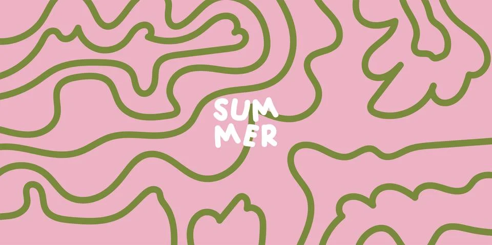 Summer Background design Stock Illustration