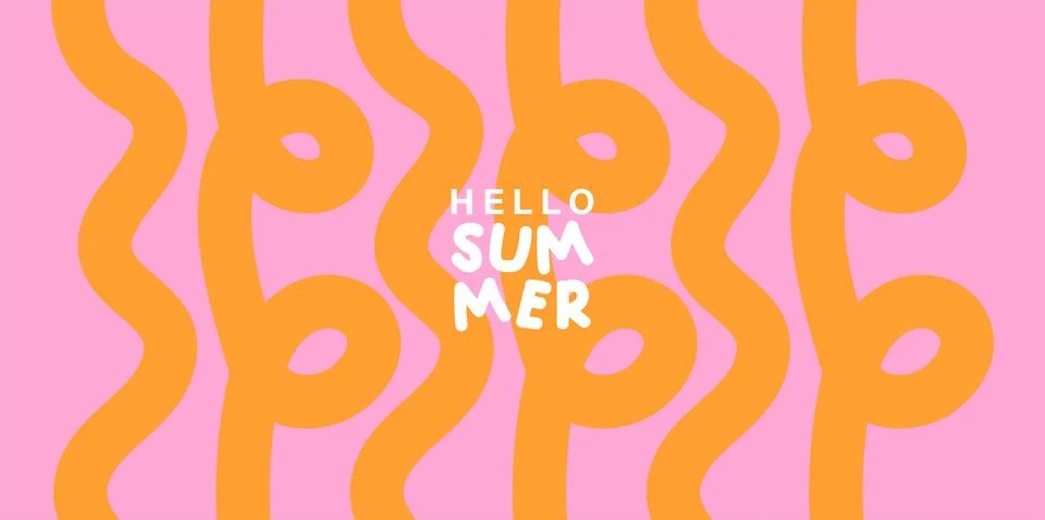 Summer Background design Stock Illustration