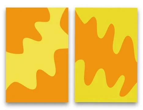 Summer background for design yellow orange colors Stock Illustration