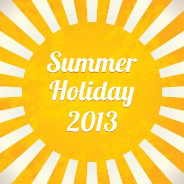 Summer background Stock Illustration