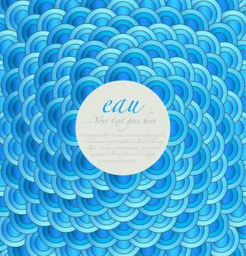 Summer Background Illustrazione stock