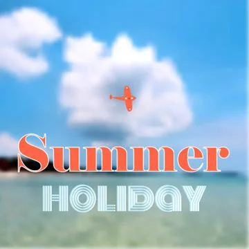 Summer background Stock Illustration