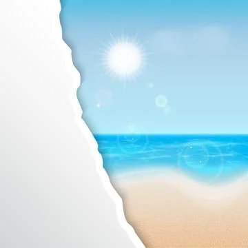 Summer background Stock Illustration
