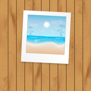 Summer background Stock Illustration