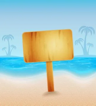 Summer background Stock Illustration