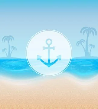 Summer background Stock Illustration