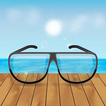 Summer background Stock Illustration