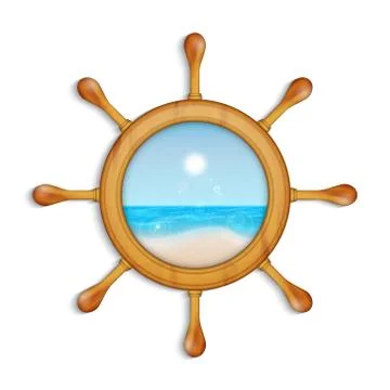 Summer background Stock Illustration