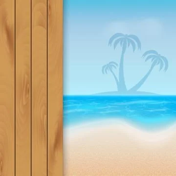 Summer background Stock Illustration
