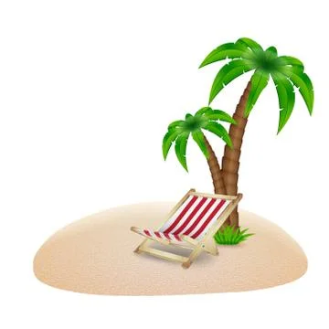 Summer background Stock Illustration