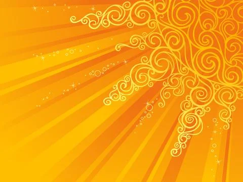 Summer background. Stock Illustration