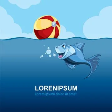 Summer background Stock Illustration