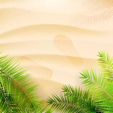 Summer background Illustrazione stock