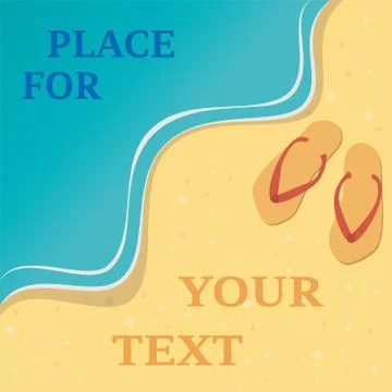 Summer background Stock Illustration