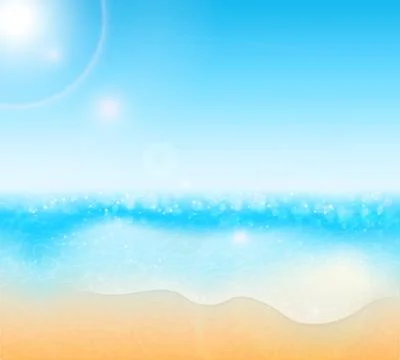 Summer background Stock Illustration
