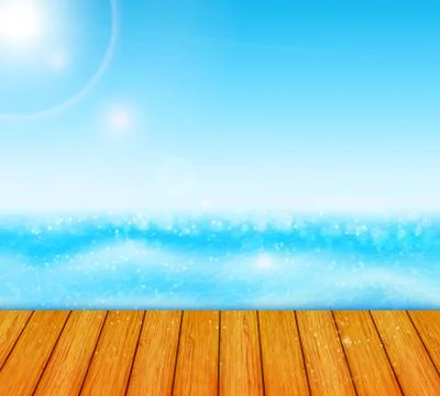 Summer background Stock Illustration