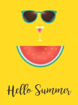 Summer Background Stock Illustration