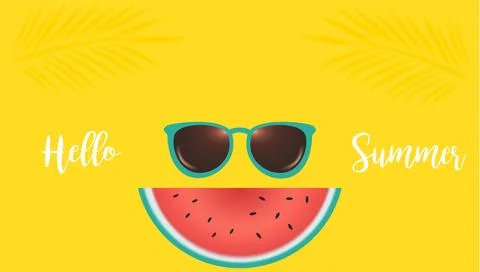 Summer Background Stock Illustration