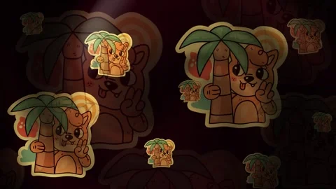 Summer Background Loop Animations Stock Footage 309451625