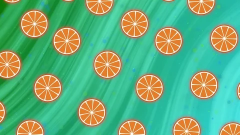 Summer background - orange Stock Footage 109063505