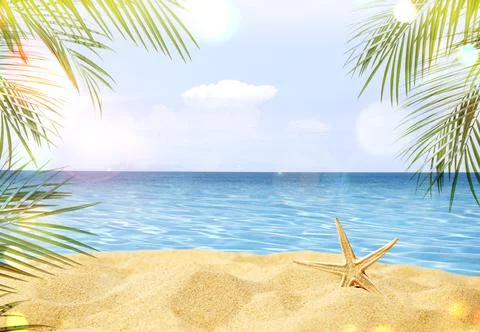 Summer background 스톡 사진