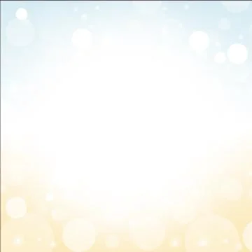 Summer background - soft colored blur of sea sky sun beach Stock Illustration