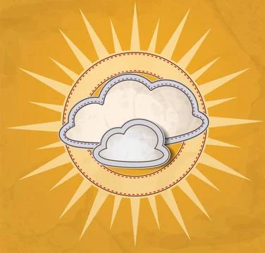 Summer Background. Summer Background With Sun. Vector Illustration. Eps 10... Fotos de archivo