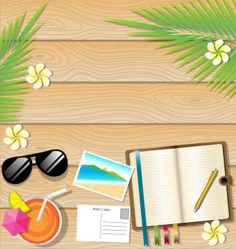 Summer background vector Stock Illustration