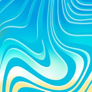 Summer background with waves on the sand. Fluid Shape. Wave Pattern. Summer.. Stock Illustration