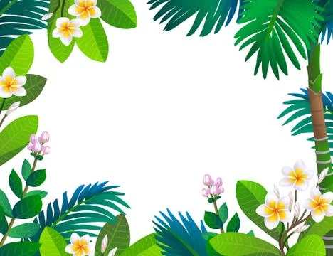 Summer banner template. Stock-Illustration