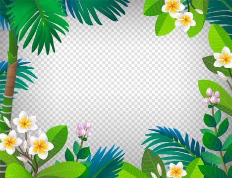 Summer banner template. Stock Illustration
