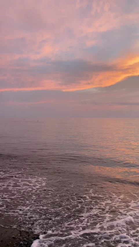 Summer Batumi sunset Stock Footage 198529398