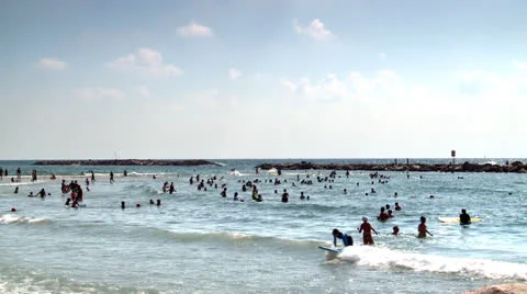 Summer on the Beach 1 Stock Footage 22716784