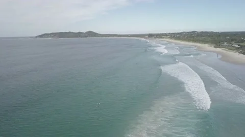 Summer Beach Aerial 스톡 동영상 141585861