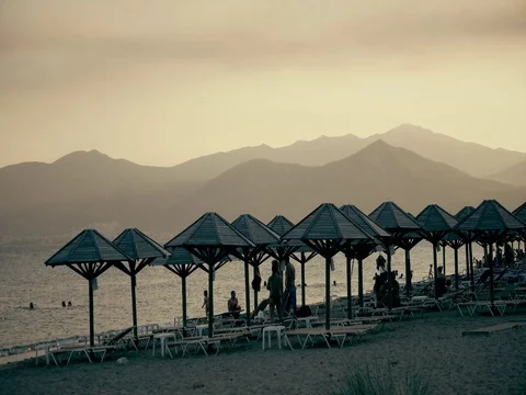 Summer beach Stock Footage 78764405