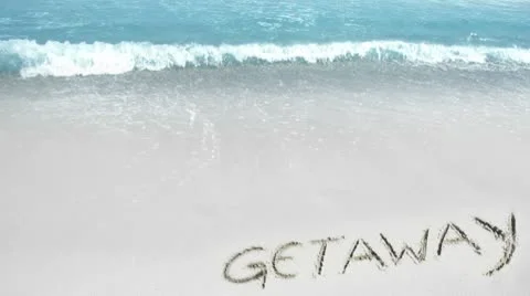 Summer Beach Getaway Stock Footage 8917420