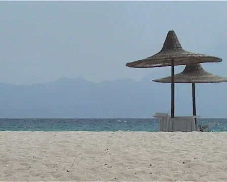 Summer Beach Greece Stock Footage 2621135