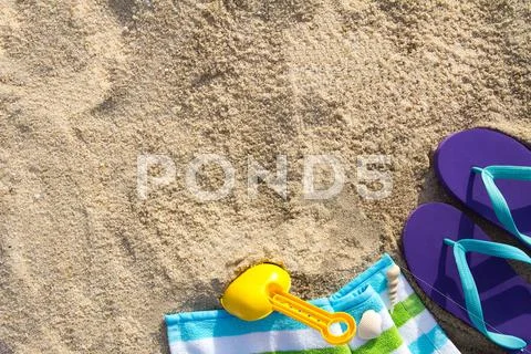 Summer beach holiday Stock Photos