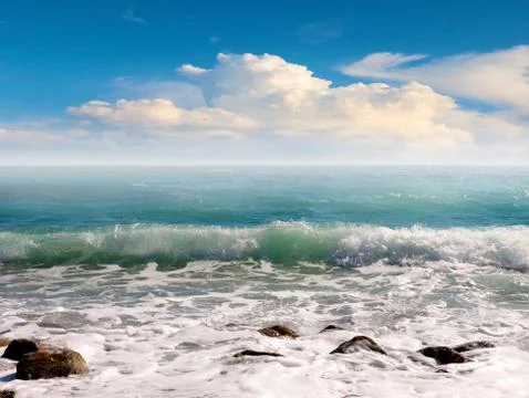 Summer beach holidays Stock Photos