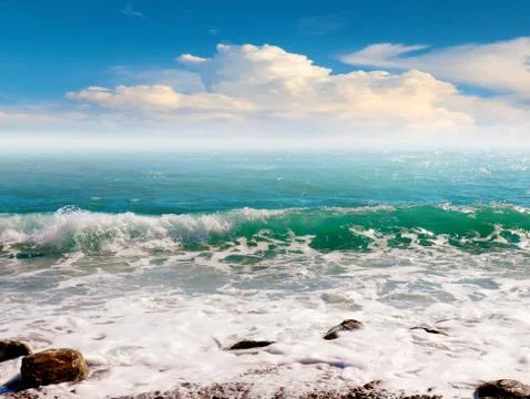 Summer beach holidays Stock Photos