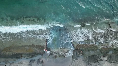 Summer beach Mahmutlar Turkey Alanya 4 K Stock Footage 224432453