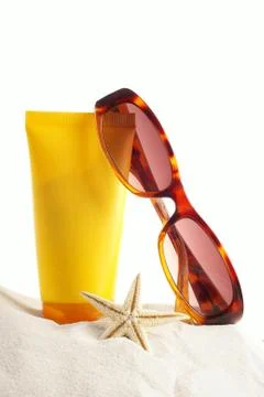 Summer on beach Stock Photos